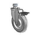 6-38-314G STEM3 PL Jarvis Swivel Caster