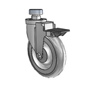 6-38-314G STEM4 PL Jarvis Swivel Caster