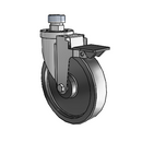 6-38-513 STEM3 PL Jarvis Swivel Caster