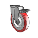 6-3S-213RTF PL GS Jarvis Swivel Caster
