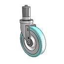 6-40-213MF 19A Jarvis Swivel Caster