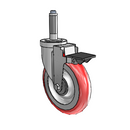 6-40-213RTR 9 PL Jarvis Swivel Caster