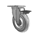6-S30-213G PLT3 PL Jarvis Swivel Caster