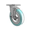 6-S30-213MF PLT3 VL GS Jarvis Swivel Caster