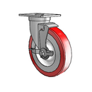 6-S30-213RTF PLT3 VL GS Jarvis Swivel Caster