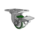6.04209.131 BRK1 TG1 Colson Swivel Caster