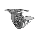 6.04209.455 BRK1 Colson Swivel Caster