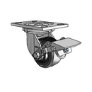 6.04209.4B9 BRK1 Colson Swivel Caster