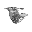 6.04209.4F1 BRK1 Colson Swivel Caster