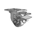 6.04209.4F5 BRK1 MTG52 TG1 Colson Swivel Caster