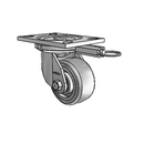 6.04209.4F9 MTG52 Colson Swivel Caster