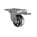 6.04209.535 MTG62 Colson Swivel Caster