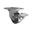 6.04209.5PN BRK1 Colson Swivel Caster