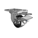 6.04209.831 BRK1 MTG62 Colson Swivel Caster