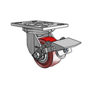 6.04209.929 BRK1 Colson Swivel Caster