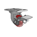 6.04209.9PC BRK1 Colson Swivel Caster