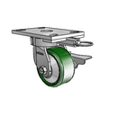 6.04289.131 MTG62 BRK3 TG1 Colson Kingpinless Swivel Caster
