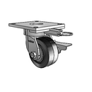 6.04289.451.2 MTG64 BRK3 Colson Kingpinless Swivel Caster