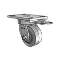 6.04289.451 MTG62 Colson Kingpinless Swivel Caster