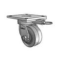 6.04289.451 MTG64 Colson Kingpinless Swivel Caster