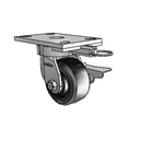 6.04289.4B1 MTG62 BRK3 Colson Kingpinless Swivel Caster