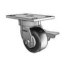 6.04289.4B9 BRK3 TG1 Colson Kingpinless Swivel Caster