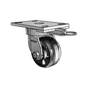 6.04289.539 MTG62 Colson Kingpinless Swivel Caster