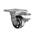 6.04289.539 MTG64 BRK3 Colson Kingpinless Swivel Caster