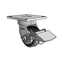 6.04289.831 EN MTG4 BRK1 TG1 Colson Kingpinless Swivel Caster