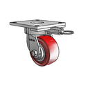 6.04289.921 MTG64 TG1 Colson Kingpinless Swivel Caster