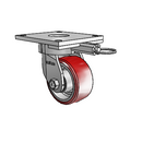 6.04289.939 MTG64 Colson Kingpinless Swivel Caster
