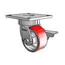 6.04289.941.7 MTG4 BRK3 Colson Kingpinless Swivel Caster