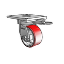 6.04289.945.7 MTG64 Colson Kingpinless Swivel Caster
