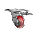 6.04289.9PC MTG62 Colson Kingpinless Swivel Caster