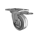 6.05209.451 MTG52 TG1 Colson Swivel Caster