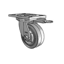 6.05209.455 MTG62 TG1 Colson Swivel Caster