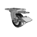 6.05209.4B1 BRK1 MTG52 TG1 Colson Swivel Caster