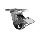6.05209.535 BRK1 Colson Swivel Caster
