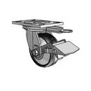 6.05209.535 BRK1 MTG52 TG1 Colson Swivel Caster