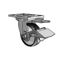 6.05209.535 BRK1 MTG62 TG1 Colson Swivel Caster