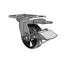 6.05209.539 BRK1 MTG52 Colson Swivel Caster
