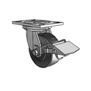 6.05209.5PN BRK1 Colson Swivel Caster