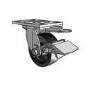 6.05209.835 BRK1 MTG62 Colson Swivel Caster