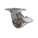 6.05209.839 HT BRK1 Colson Swivel Caster