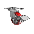 6.05209.921 BRK1 TG1 Colson Swivel Caster
