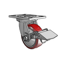 6.05209.935 BRK1 TG1 Colson Swivel Caster