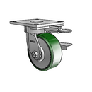 6.05289.139 MTG64 BRK3 TG1 Colson Kingpinless Swivel Caster