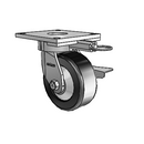 6.05289.331 MTG64 BRK3 TG1 Colson Kingpinless Swivel Caster