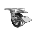 6.05289.339 MTG64 BRK1 TG1 Colson Kingpinless Swivel Caster