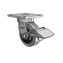 6.05289.455 COND MTG4 BRK1 Colson Kingpinless Swivel Caster